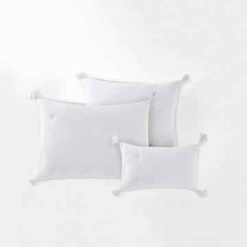 Housse de coussin gaze de coton