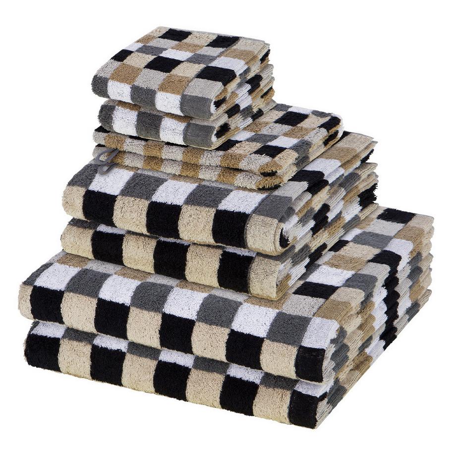 8er Pack Lifestyle - 2 X Wasch- 2 X Gäste- 2 X Dusch- 2 X Handtuch im Set