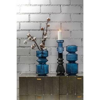 KARE Design Vase Marvelous Duo Blau 42cm  