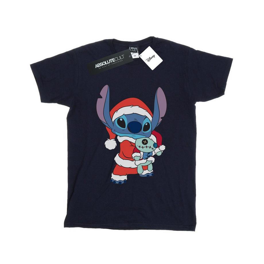 Disney Stitch Christmas Santa T-Shirt  