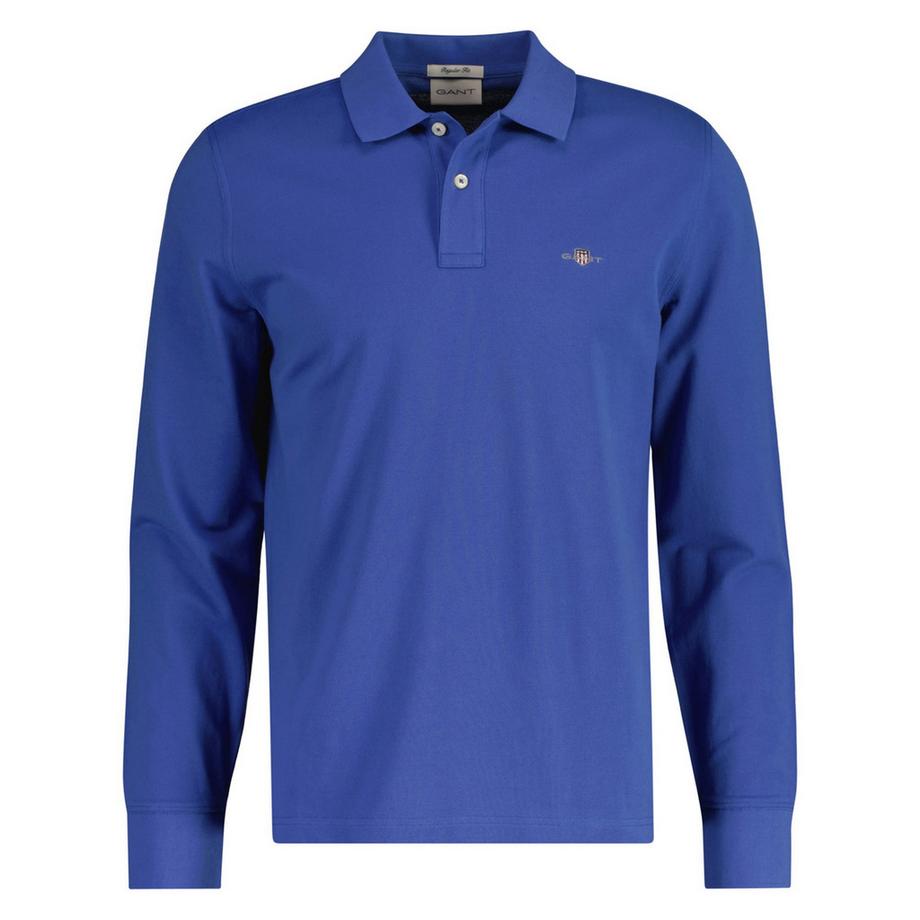 Polo  Pack de 1 Confortable à porter-Regular Shield Longsleeve Pique Rugger