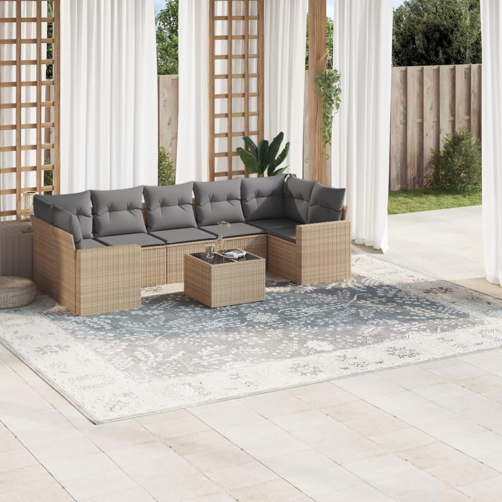 VidaXL Garten sofagarnitur poly-rattan  