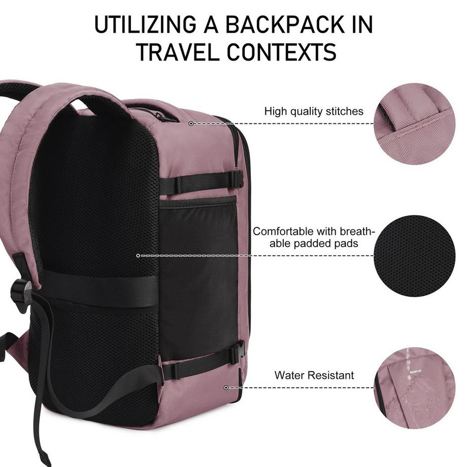 Only-bags.store  Rucksack Handgepäck Reiserucksack Wasserdichter Rucksack 