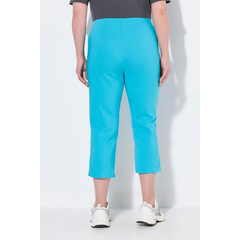 Ulla Popken Bengalina Wadenlange Stretch Hose Elastikbund  