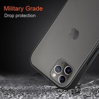 Cadorabo  Housse compatible avec Apple iPhone 11 PRO MAX - Coque de protection hybride avec intérieur en silicone TPU et dos en plastique mat 