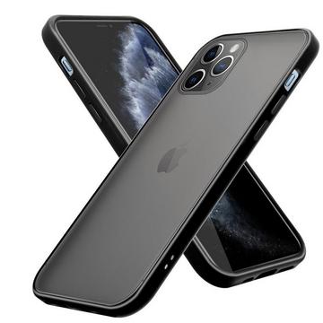 Housse compatible avec Apple iPhone 11 PRO MAX - Coque de protection hybride avec intérieur en silicone TPU et dos en plastique mat