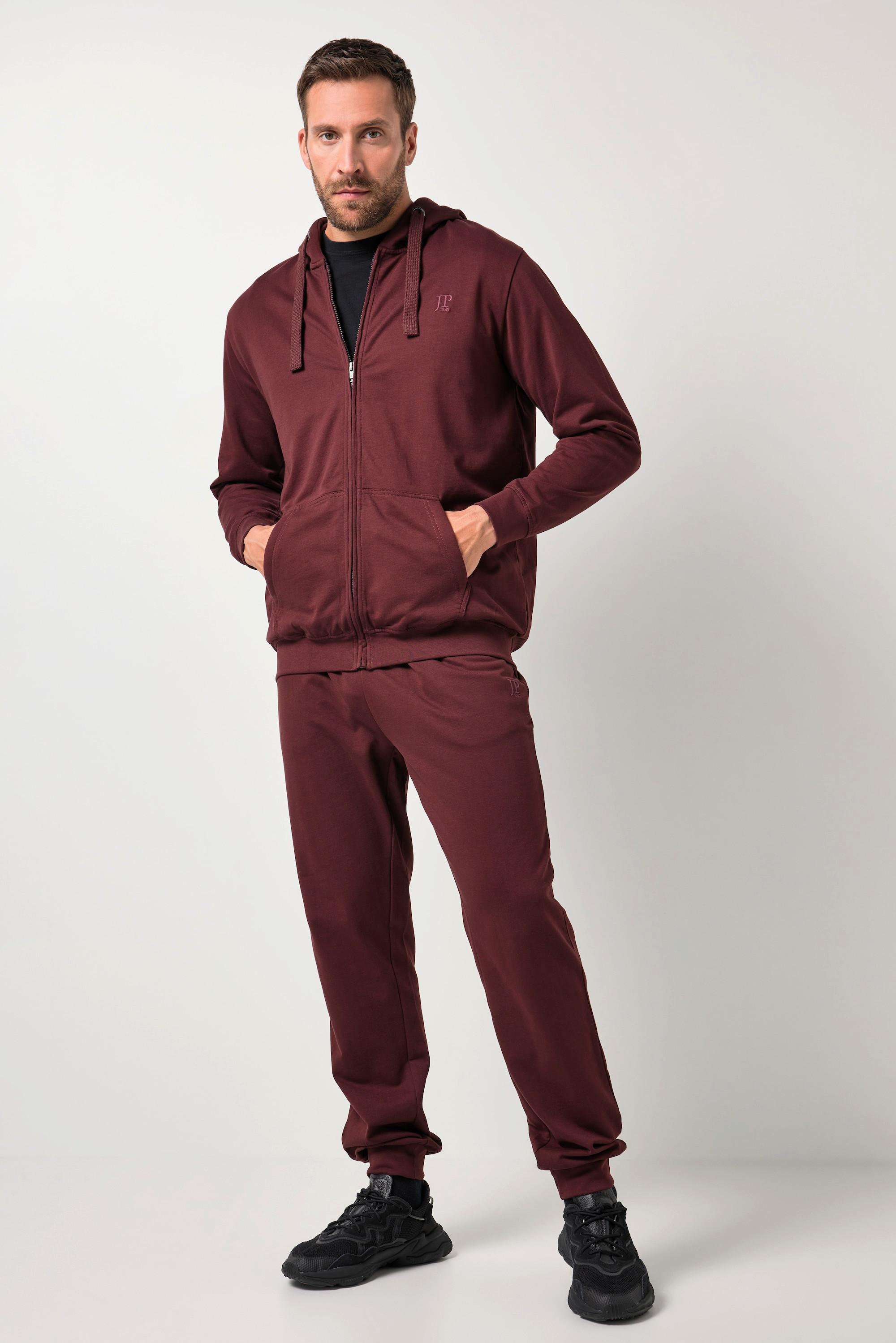 JP1880 Tuta Homewear 2 pezzi giacca con cappuccio e pantaloni  