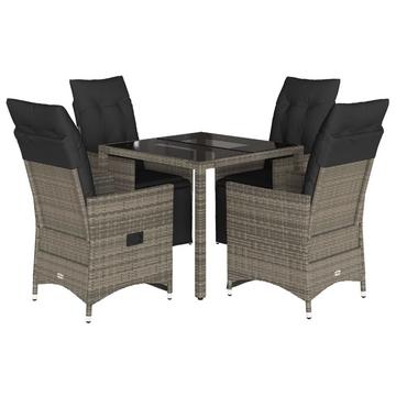 Bistro set poly-rattan