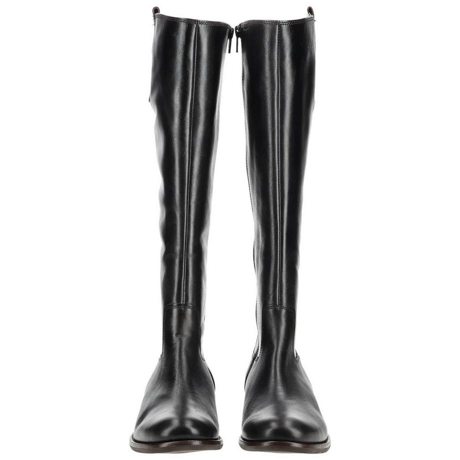 Gabor Hohe Lederstiefel mit Seitlichem Reissverschluss  