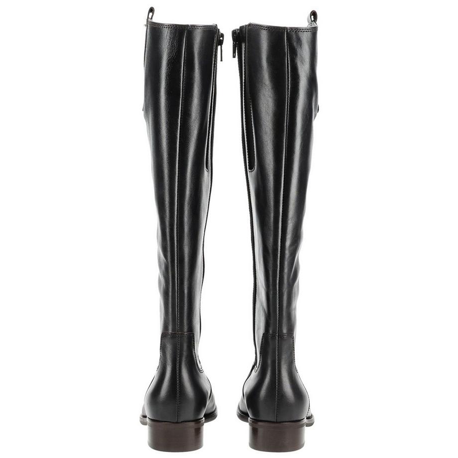 Gabor Hohe Lederstiefel mit Seitlichem Reissverschluss  