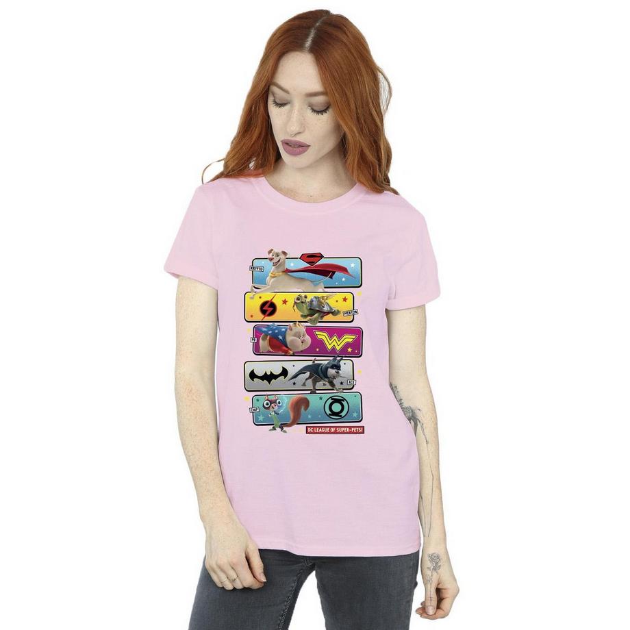 DC COMICS DC League Of Super-Pets T-Shirt Imprimé  