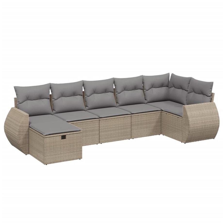 Garten sofagarnitur poly-rattan