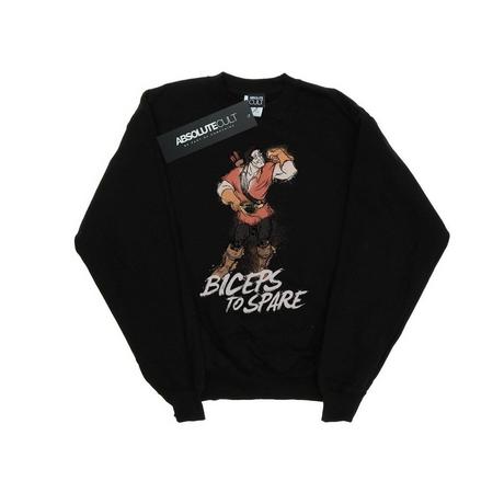 Disney  Beauty And The Beast Gaston Biceps To Spare Sweatshirt 