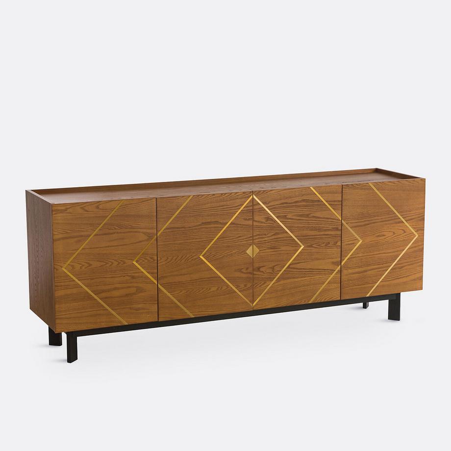 La Redoute Intérieurs Buffet enfilade 4 portes  