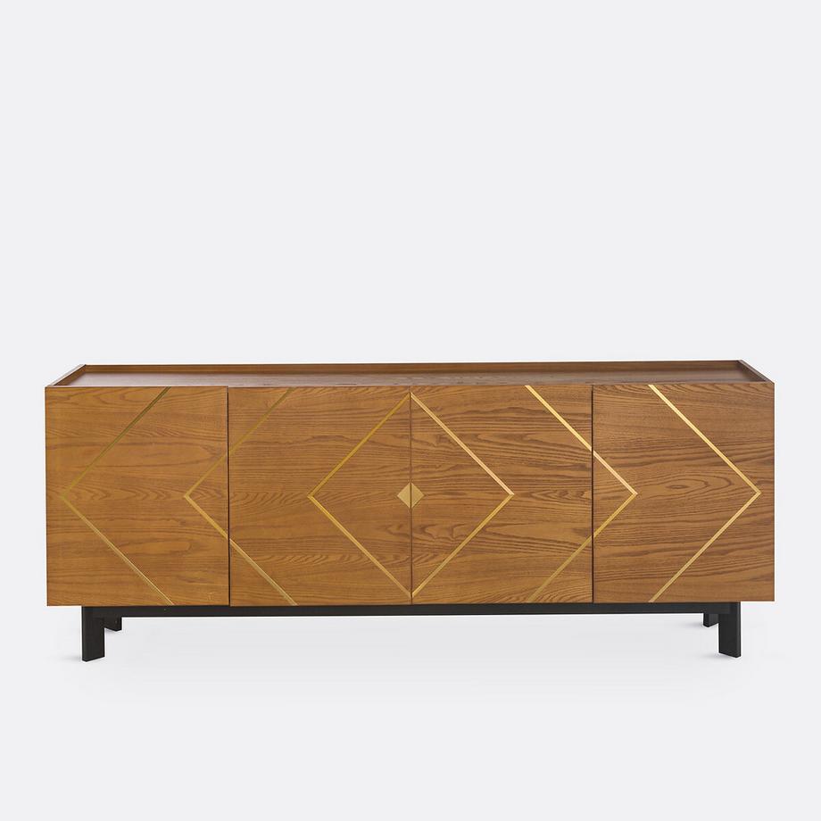 La Redoute Intérieurs Buffet enfilade 4 portes  