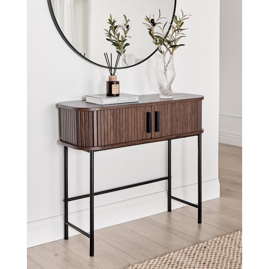 Beliani Console en MDF Rétro BRADLEY  