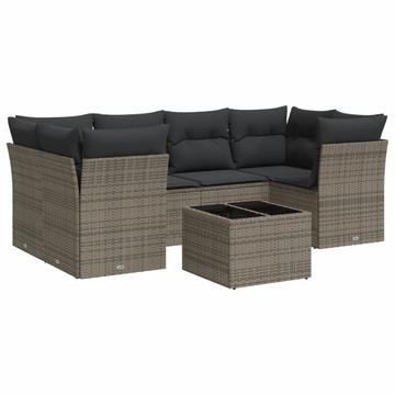 Garten sofagarnitur poly-rattan