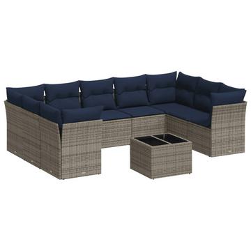 Garten sofagarnitur poly-rattan