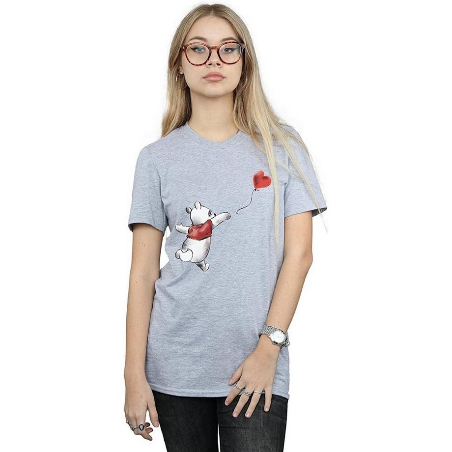 Winnie the Pooh Winnie l'ourson T-Shirt Cœur Ballon  
