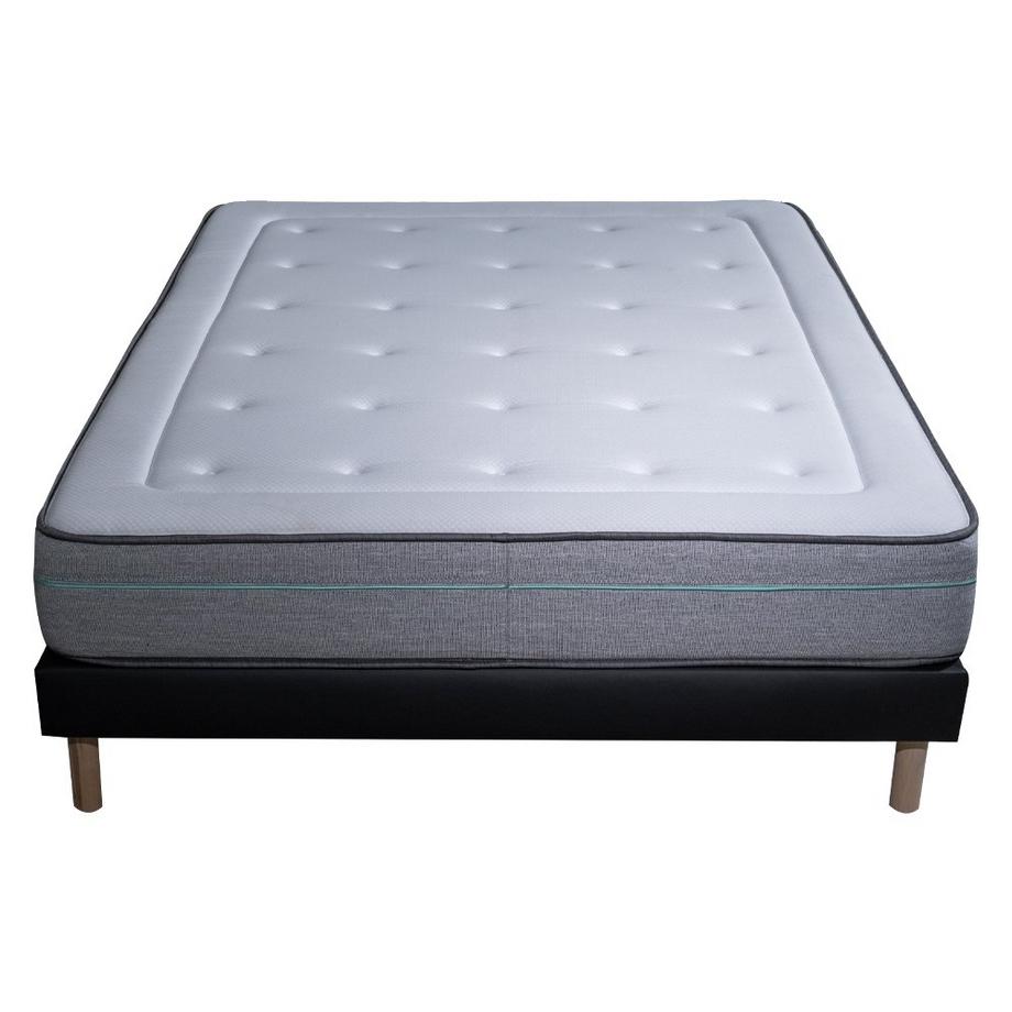AB Matelas  Matratzen-Set Dream | 140x190 | memory | 23 cm | Boxspring-Polsterung in Schwarz 