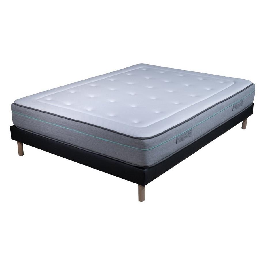 AB Matelas  Matratzen-Set Dream | 140x190 | memory | 23 cm | Boxspring-Polsterung in Schwarz 