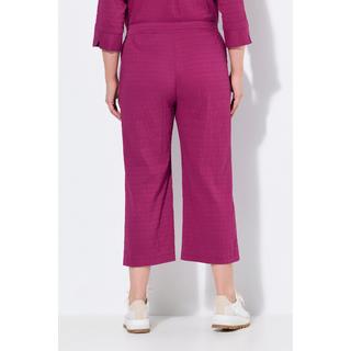 Ulla Popken Ruby 7/8 Ginocchia Modellate Gamba Dritta Pantaloni  