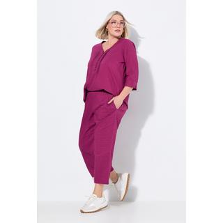 Ulla Popken Ruby 7/8 Ginocchia Modellate Gamba Dritta Pantaloni  