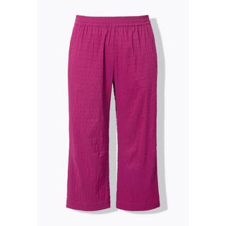 Ulla Popken Ruby 7/8 Ginocchia Modellate Gamba Dritta Pantaloni  