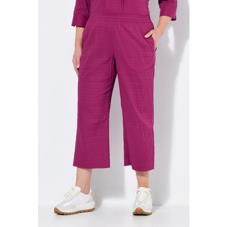 Ulla Popken Ruby 7/8 Ginocchia Modellate Gamba Dritta Pantaloni  