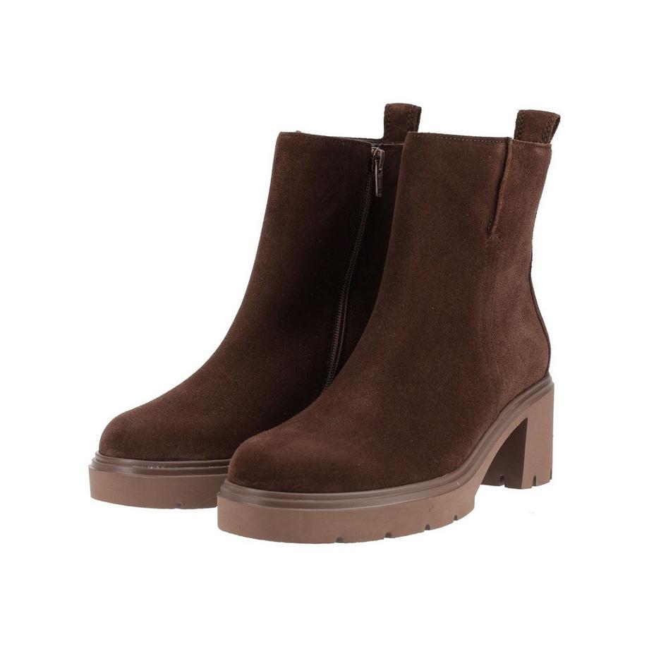 Gabor Bottines en cuir velours à talon bloc  