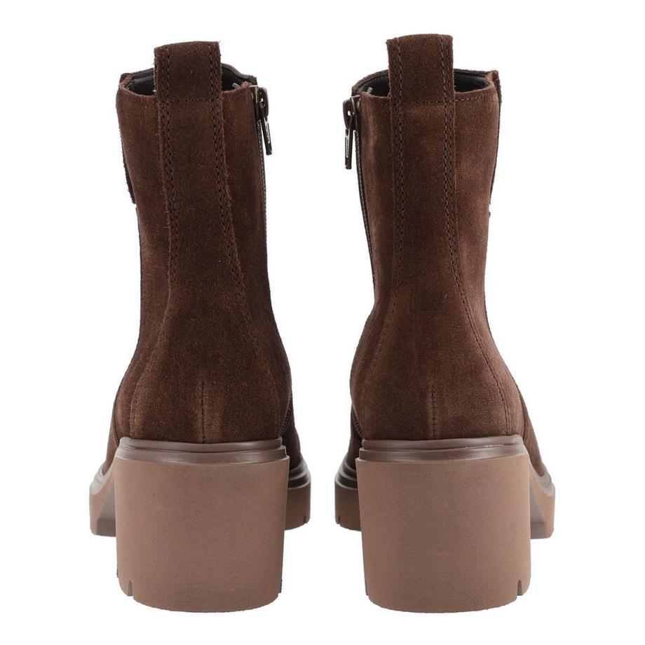 Gabor Bottines en cuir velours à talon bloc  