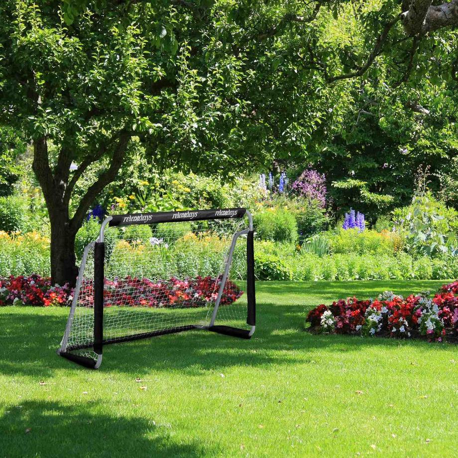 B2X  2 Stk. Fußballtore in Schwarz 