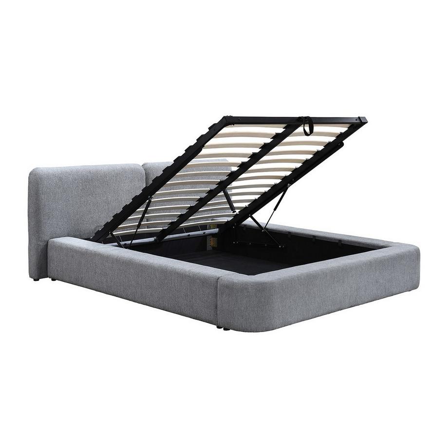 Vente-unique Bett mit Bettkasten polyester  