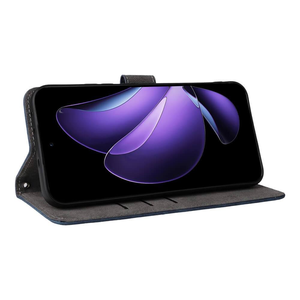 Cover-Discount  OPPO Reno13 - Ledertasche mit RFID Blocker 