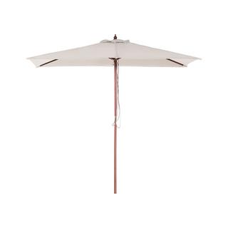 Beliani Parasol de jardin en Tissu FLAMENCO  