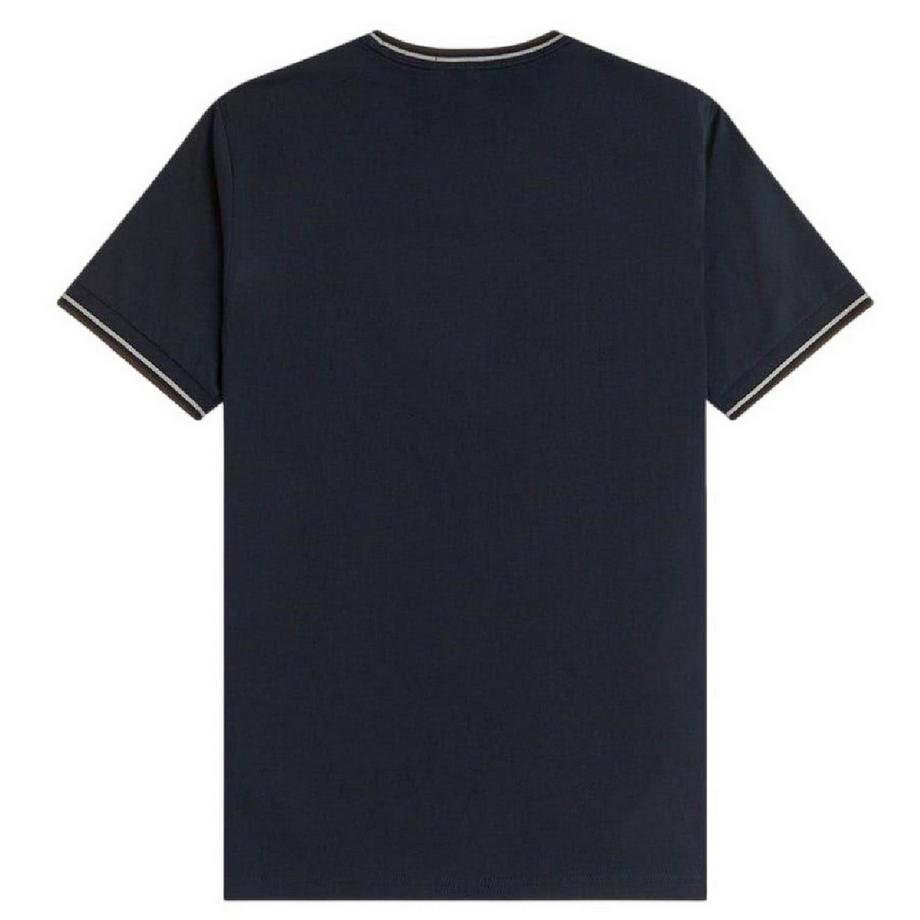 FRED PERRY T-Shirt con Bordo Contrasto  
