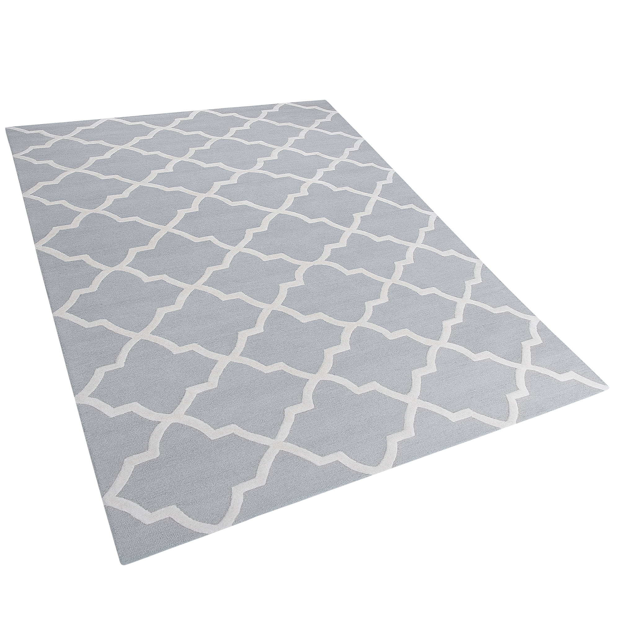 Beliani Tapis en Laine Moderne SILVAN  