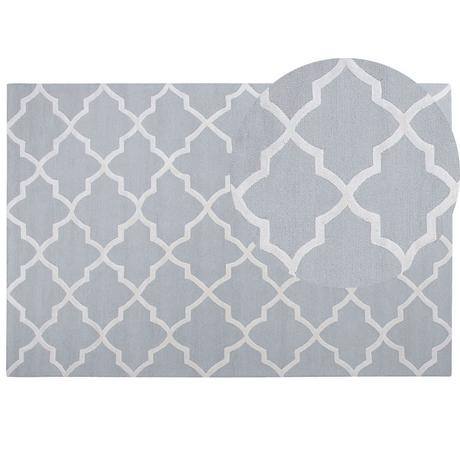 Beliani Tapis en Laine Moderne SILVAN  