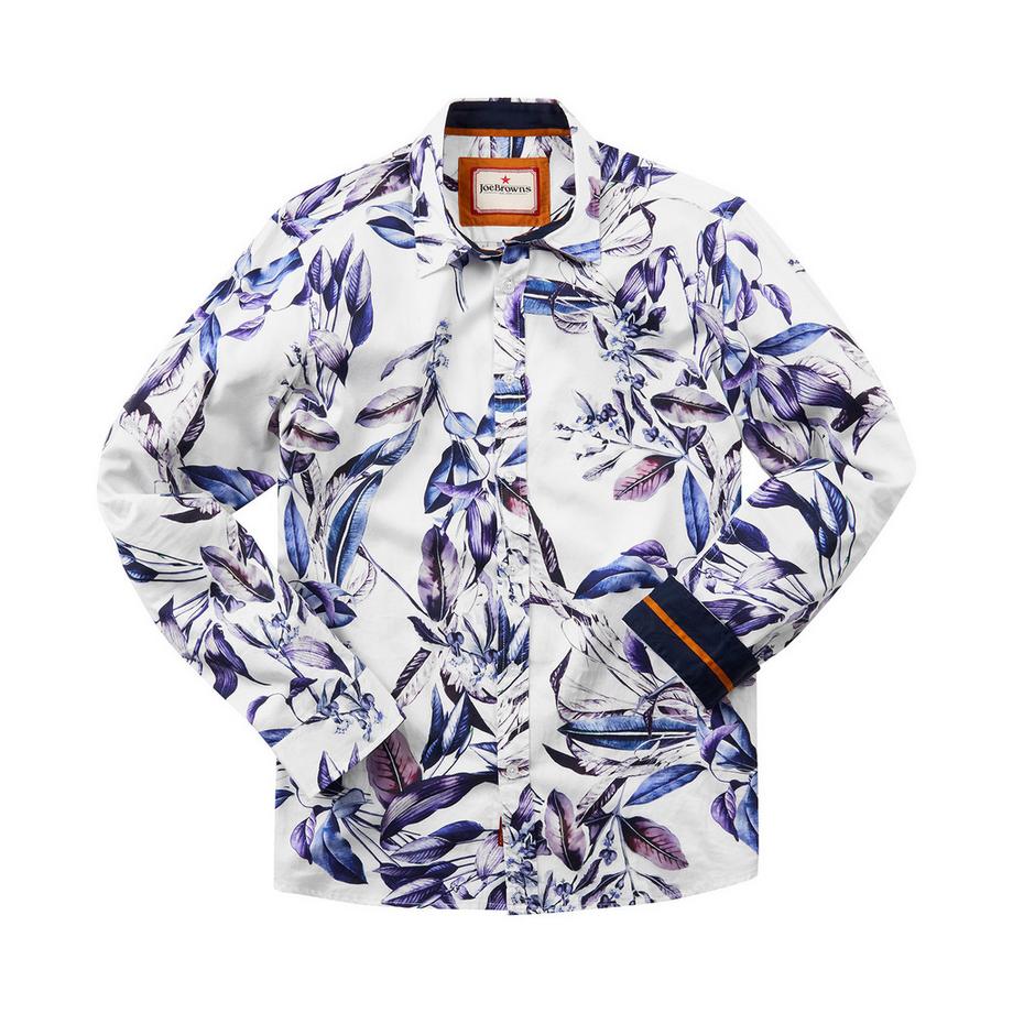 Joe Browns Langarmhemd mit Blumenmuster  