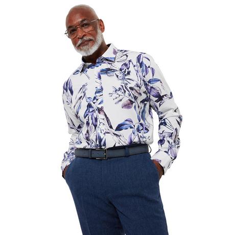 Joe Browns Camicia a Maniche Lunghe con Motivo Floreale  