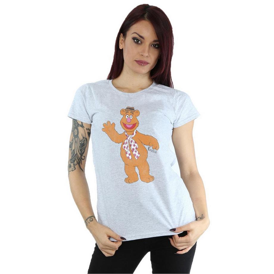 Disney The Muppets Fozzie Bear T-Shirt Stampata  