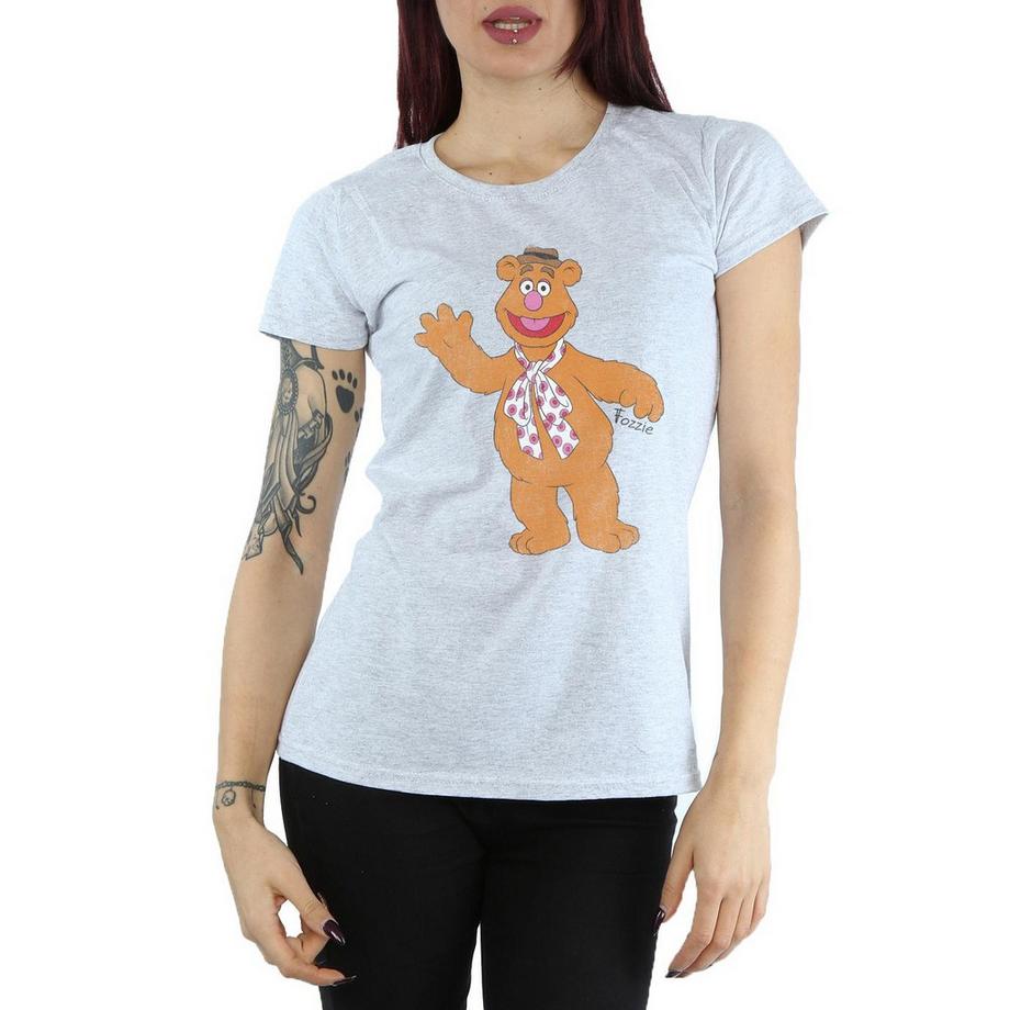 Disney The Muppets Fozzie Bear T-Shirt Stampata  