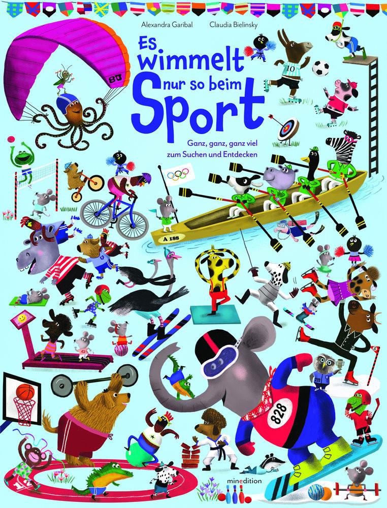 Es wimmelt nur so...beim Sport Garibal, Alexandra; Bielinsky, Claudia (Illustrationen) Couverture rigide 