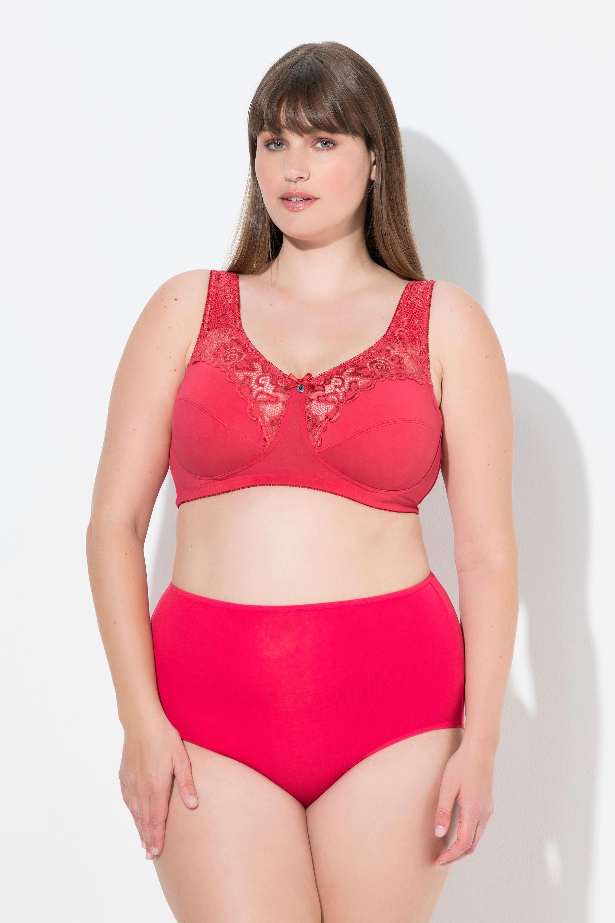 Ulla Popken Reggiseno contenitivo Kelly Pizzo senza ferretto  