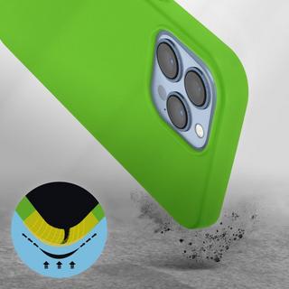 Avizar  Cover Silicone iPhone 13 Pro Max Verde 