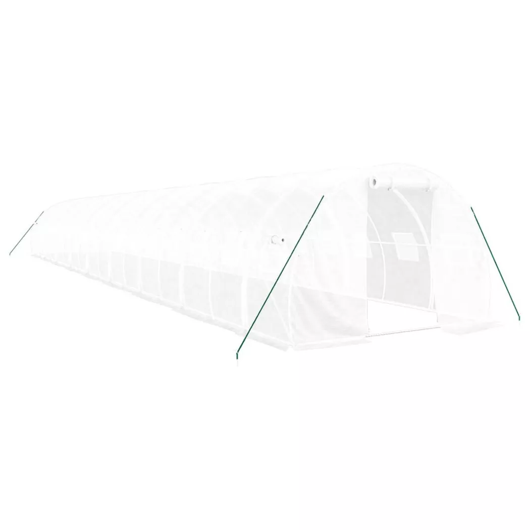 VidaXL - serra Polietilene, One Size, Blanco