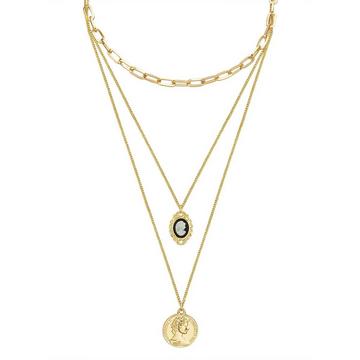 Halskette Medaillon/Münze