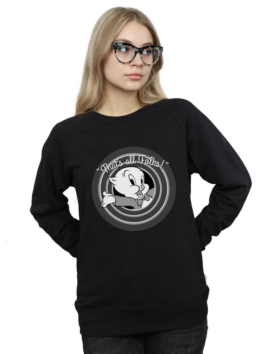 LOONEY TUNES  That's All Folks Sweatshirt 