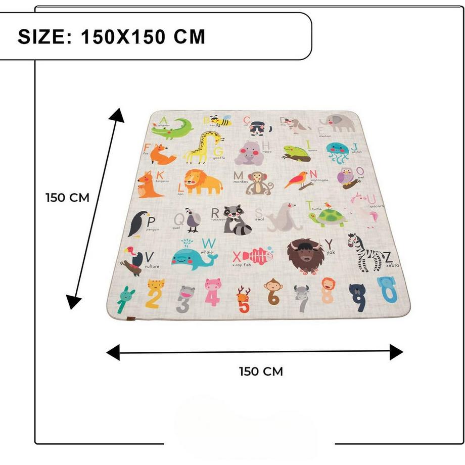 Activity-board  Antirutsch-Spielmatte Faltbare Krabbelmatte für Kinder 