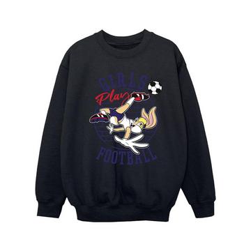 Girls Play Football Sweatshirt